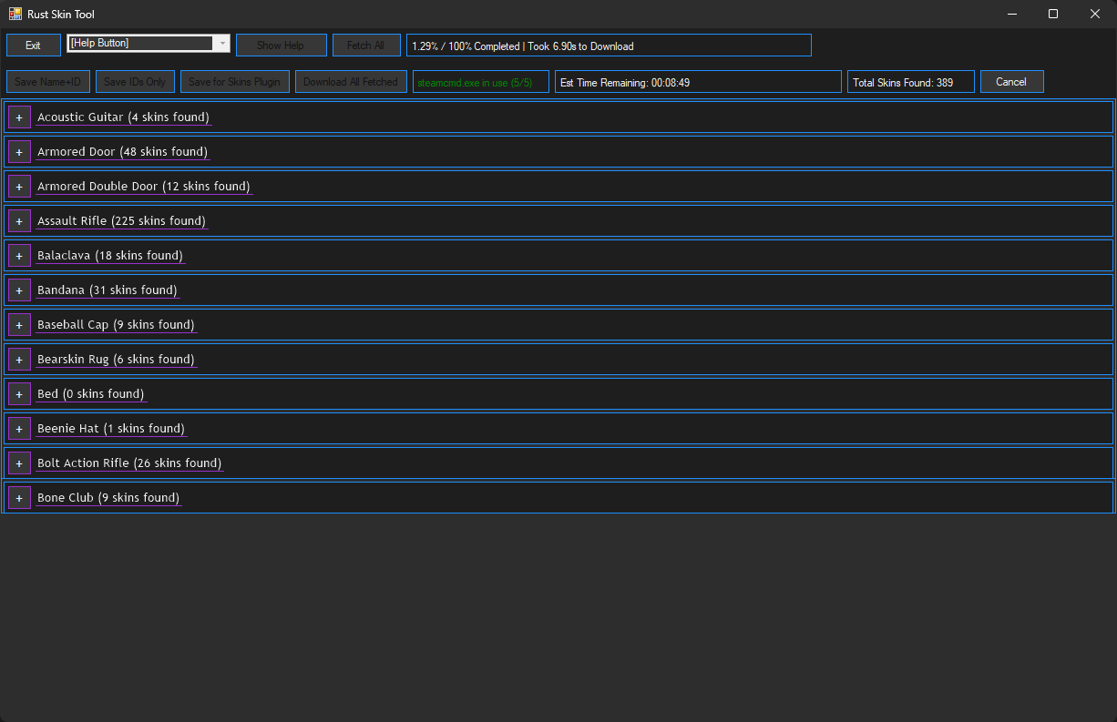 Skin Downloader Downloading 1